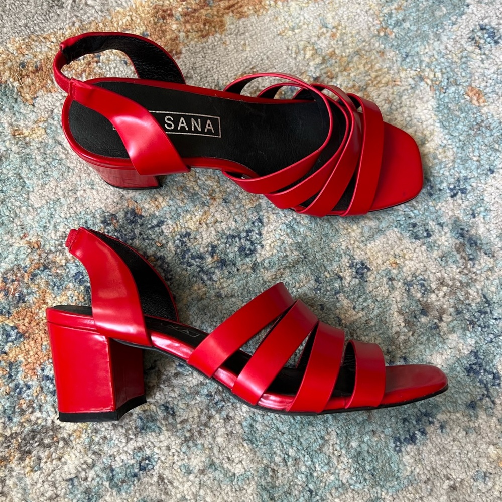 Sol Sana Wednesday Mule - heeled sandals - Worn Once - AU 37 / US 7